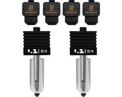 2-pack 0,4 mm hotend kit voor Bambu Lab P2S/X2D/H2D/H2S/H2C