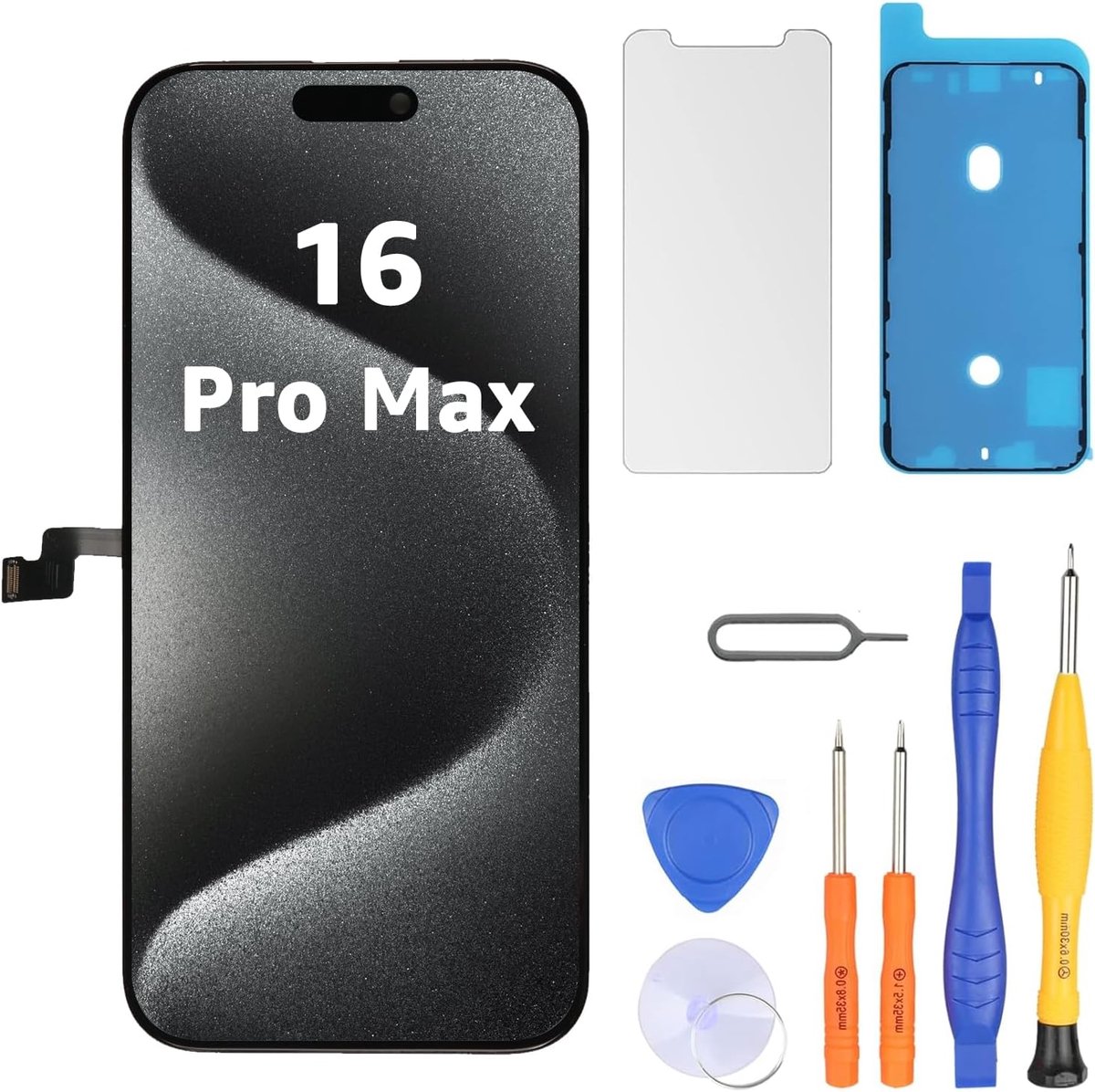 Scherm voor iPhone 16 Pro Max 6.9" LCD Vervangend en Kits