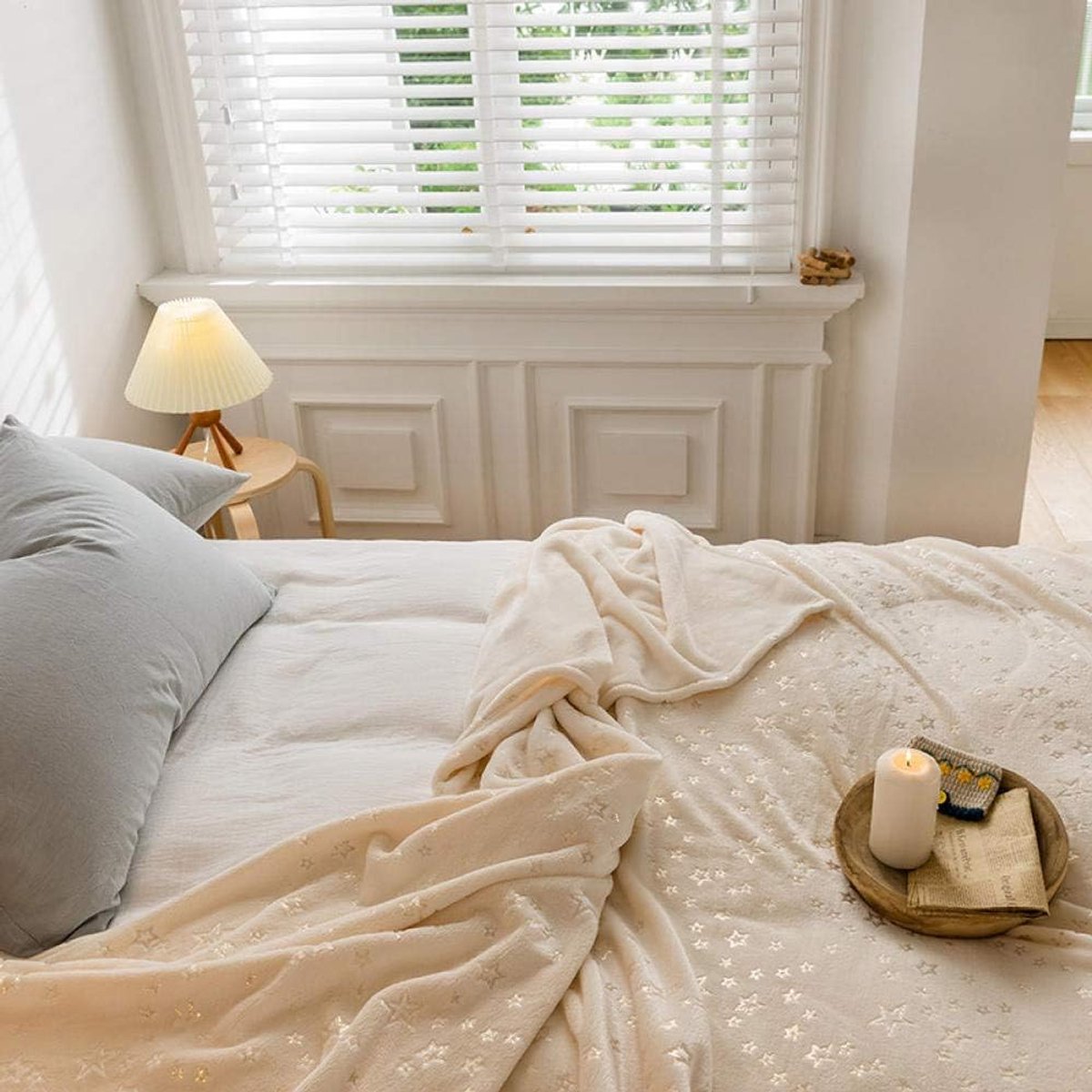 Graden van comfort gewogen deken queen size voor volwassenen - gelijkmatige gewichtsverdeling met premium glaskralen | Warme zware deken voor gebruik door één persoon -1_200x230cm