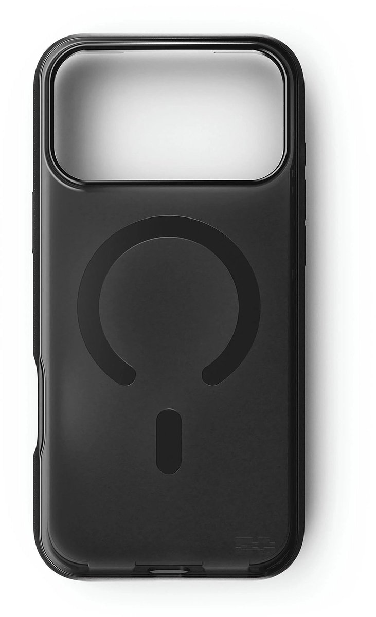 BodyGuardz Ace Pro Hoesje – Geschikt voor 18 Pro Max – Gemaakt van gerecyclede materialen – MagSafe compatible – Afneembaar polsbandje - Zwart