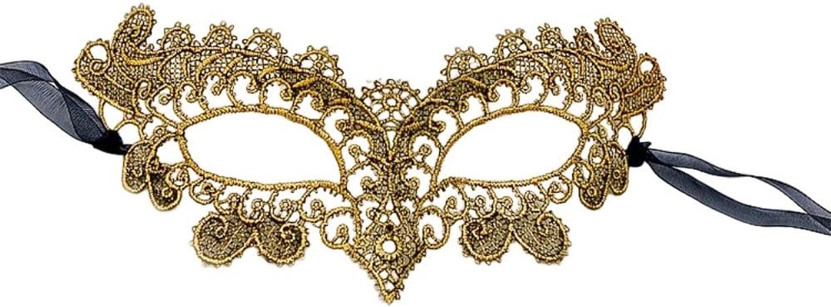 Gezichtsmasker voor dames en heren, sexy oogmaskers, kanten masker, kanten oogmasker, kanten masker voor Halloween, carnaval, avondjurk, dans, gemaskerd bal, kostuum, party, cosplay