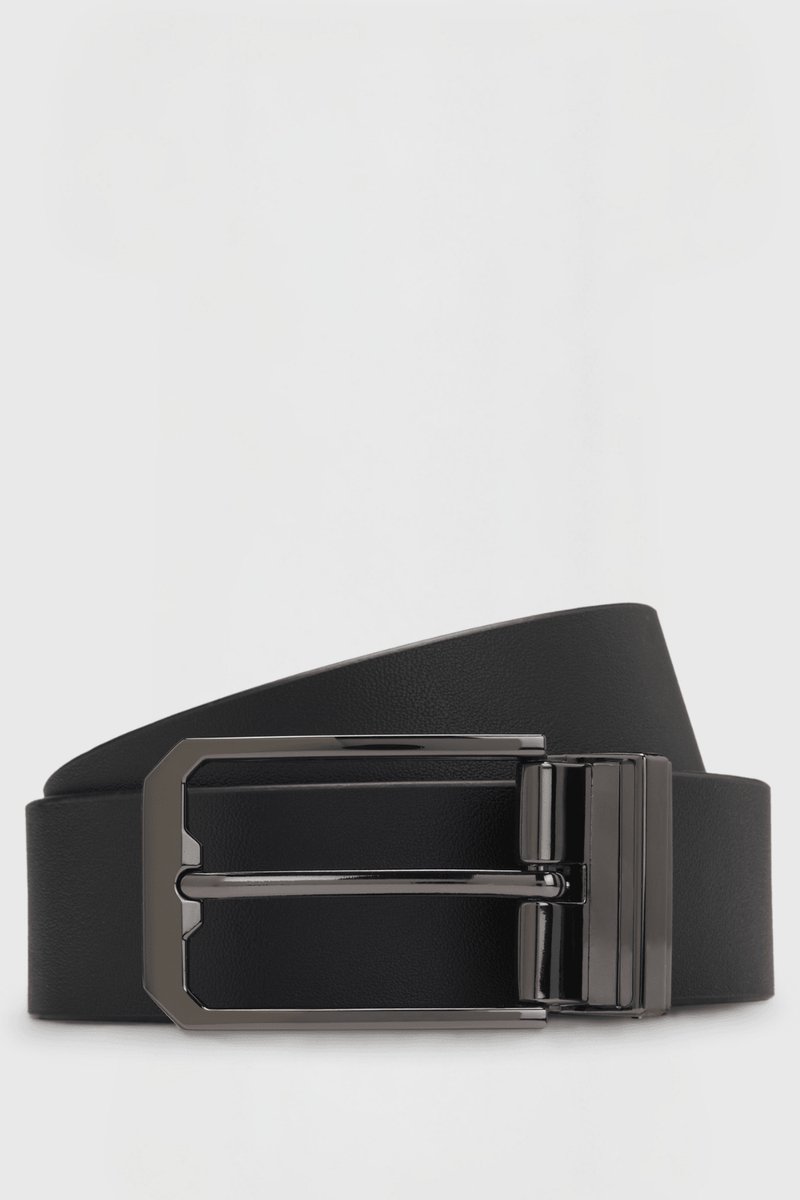 Boss Equestrian Raven Belt Twist Riem Heren 95cm Zwart