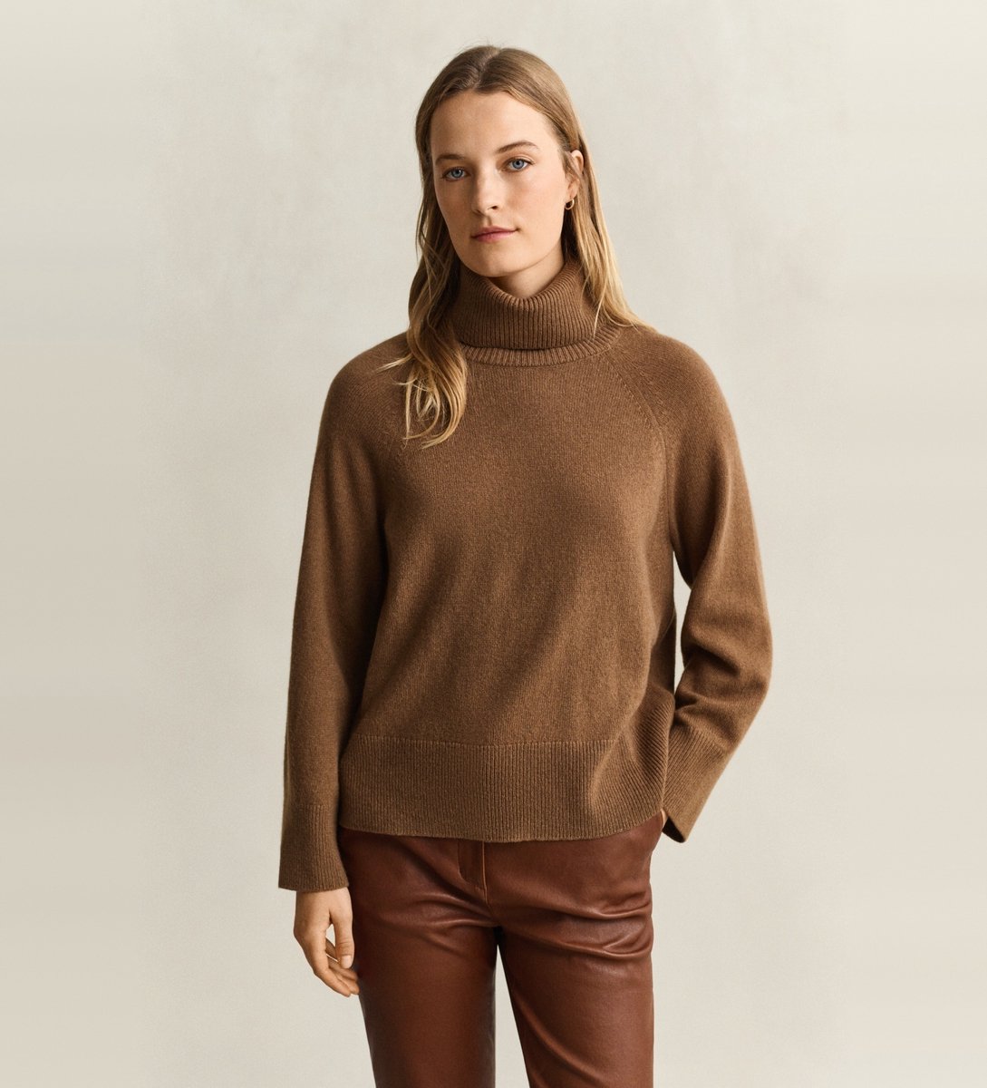 Gant Kaki kasjmier coltrui