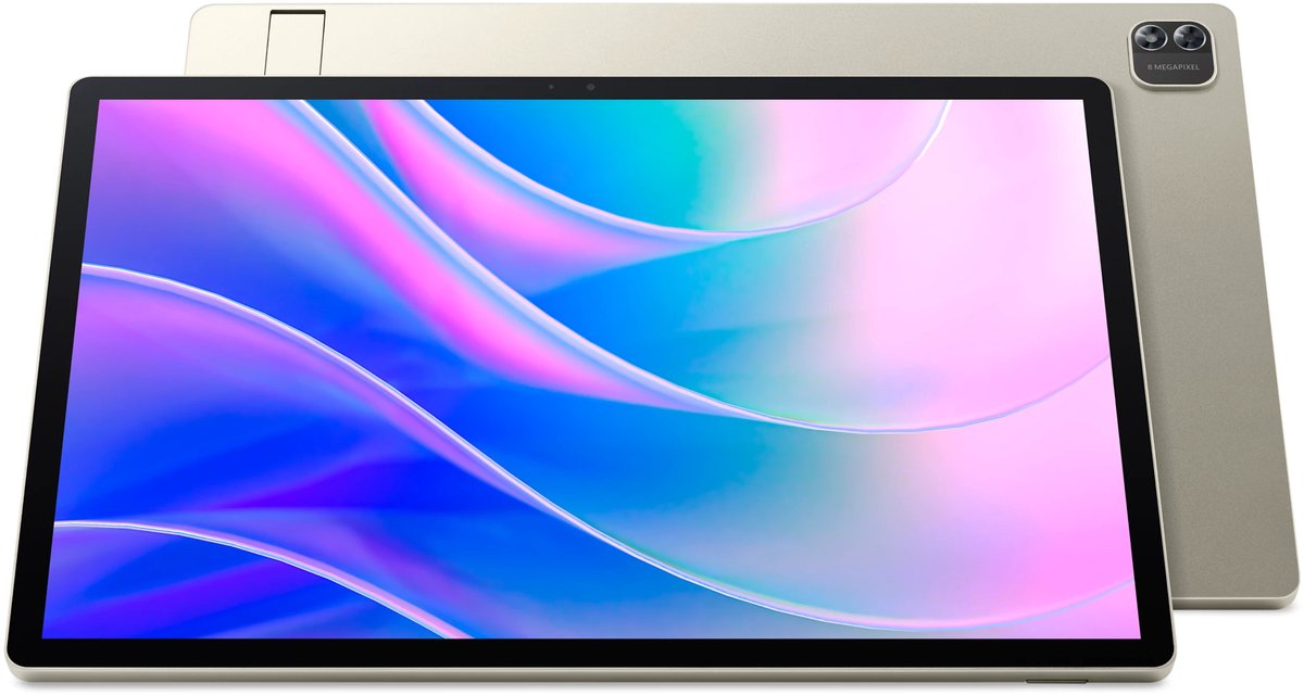 Acer Iconia A16 - Tablet - 16 inch - 6GB - 128GB - Zilver