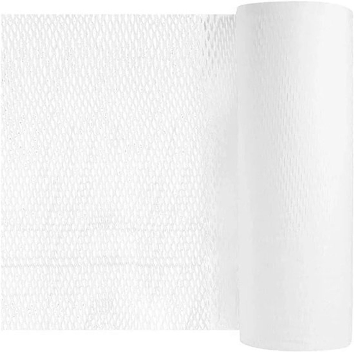 Honingraat Inpakpapier - Dempende Wrap - Veilig Verzenden - Duurzaam Alternatief - 50 cm x 5 m - Wit