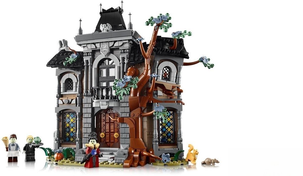 LEGO Icons Burgemeestershuis - Griezelig Landhuis Bouwpakket voor Volwassenen 11383 — cadeau in Spellen & Speelgoed - foto 8