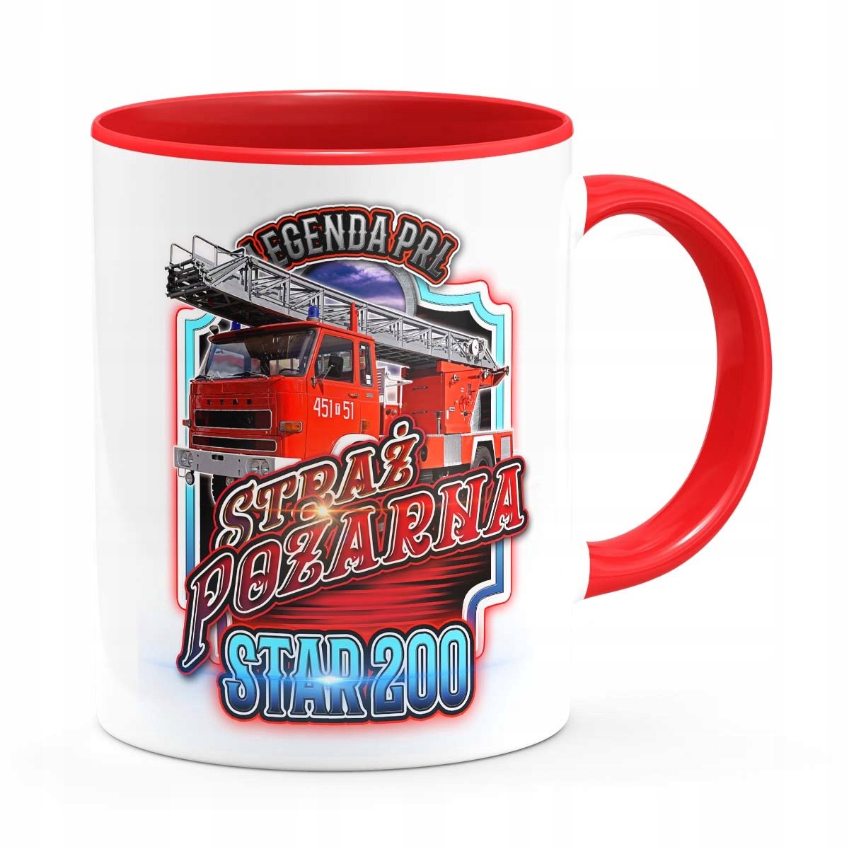 PRL Legende Mok: Star 200 Vrachtwagen met Ladder