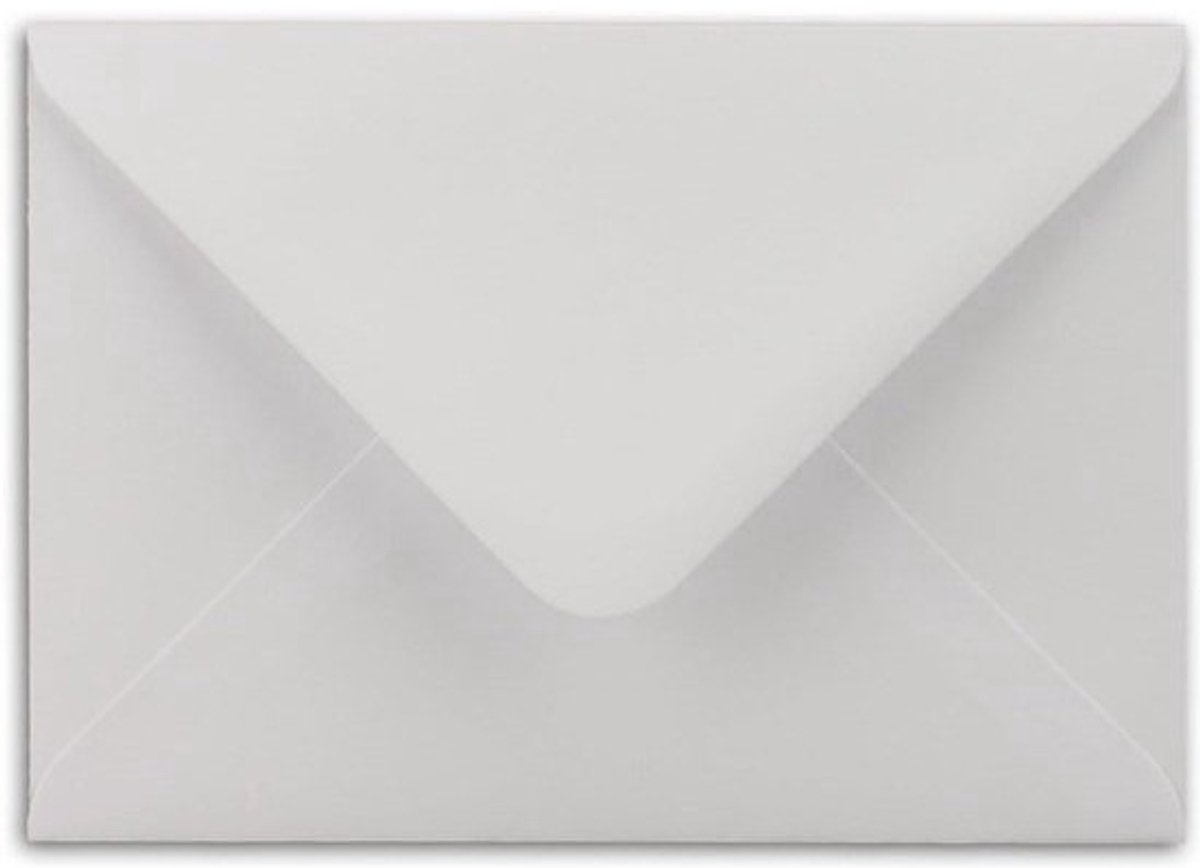 Briefomslagen C6 - Enveloppen wit - Post versturen - 100 gram papier - 114 x 162 mm - Wit
