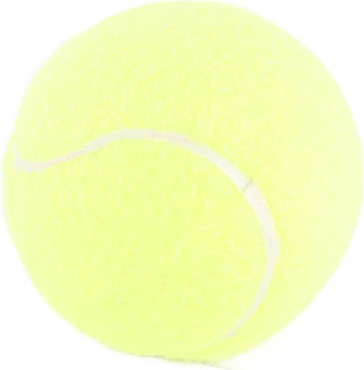 Tennis Bal met String - Trainingsbal Vervanging - Tennis Oefenen - Met Elastische Koord - Standaard Maat - Geel