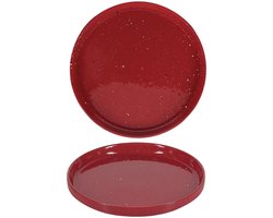 ONA Ontbijtborden / Dessertborden Fika Burgundy ø 20.5cm - 4 stuks