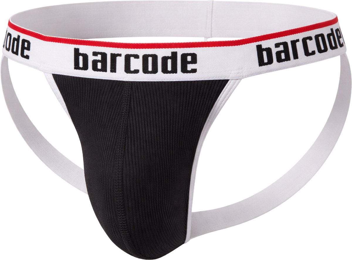 Barcode Berlin Cosme Jockstrap Black - MAAT XL - Heren Ondergoed - Jockstrap voor Man - Mannen Jock