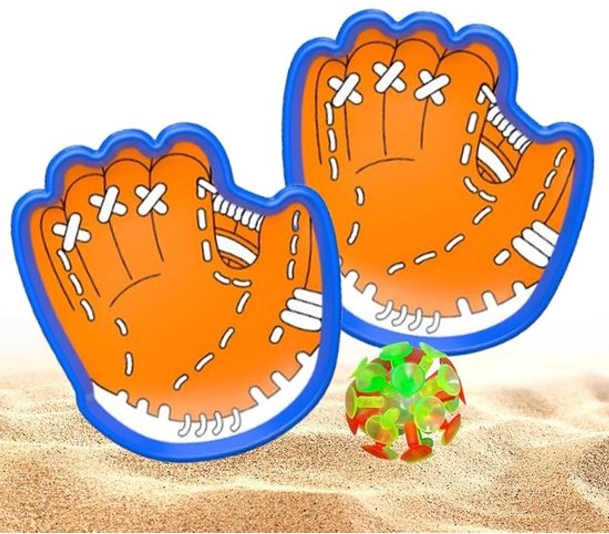 Werp en vangspel - Sportspeelgoed - Actieve betrokkenheid - Lichteffecten bij gebruik - 20 x 23 x 10 cm - Uniek