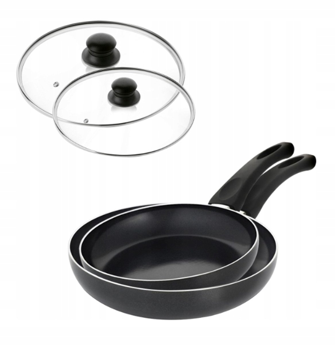 Gerlach Initial Pannenset Keramische Coating 24/28cm + Deksel