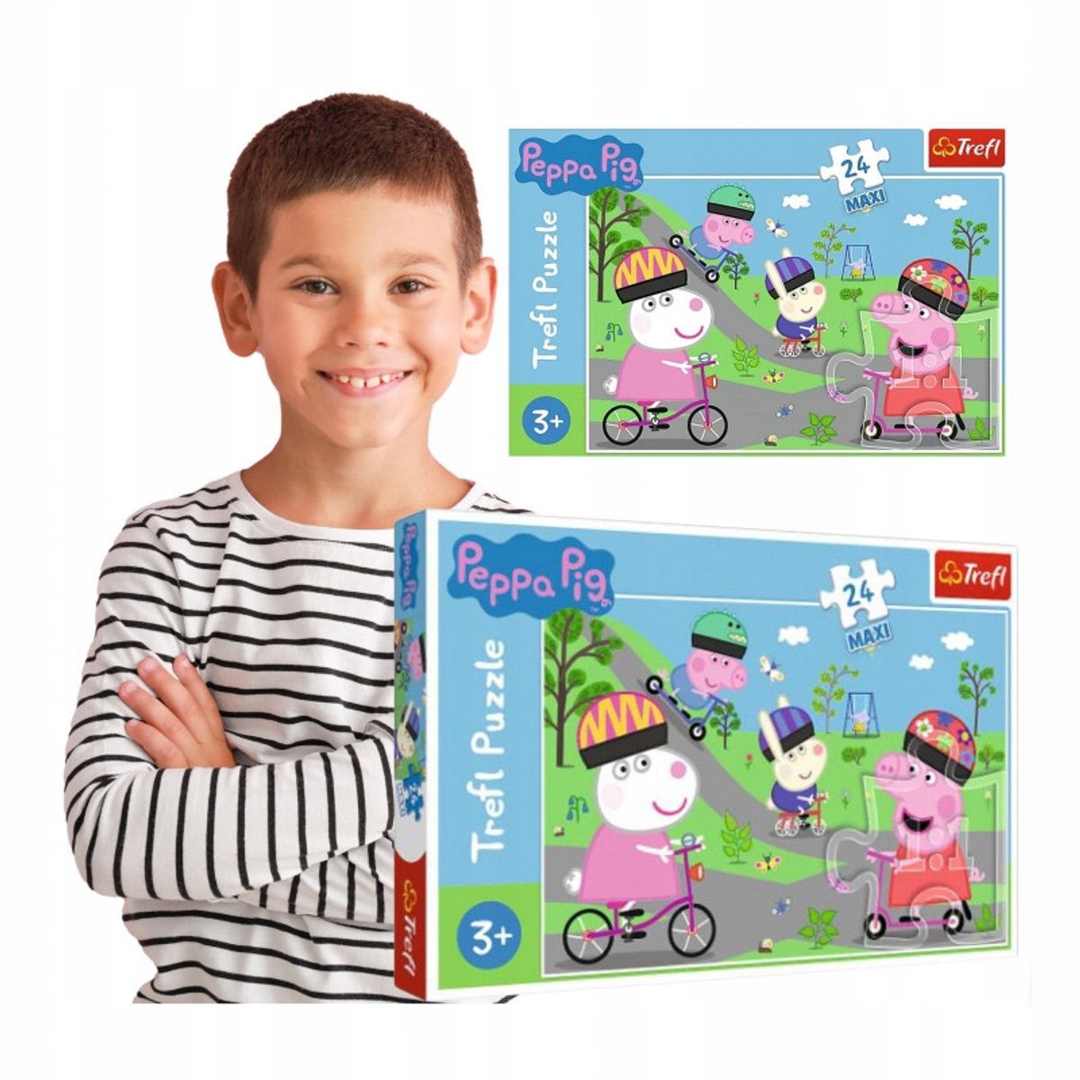 Peppa Pig Puzzel 24 Stuks - Educatief en Kleurrijk Speelgoed
