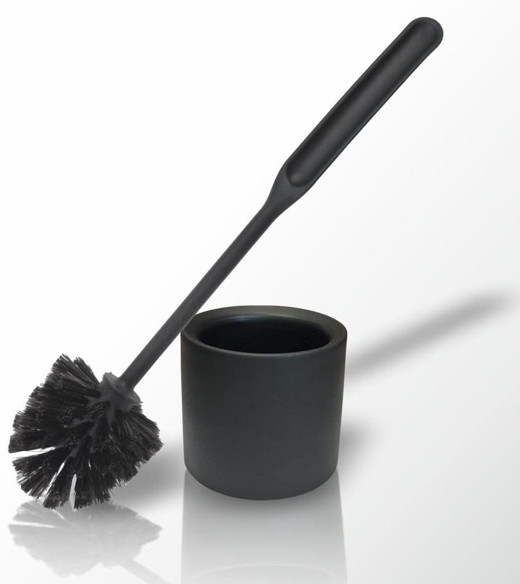 Toiletborstel - 35 x 11 cm - Zwart