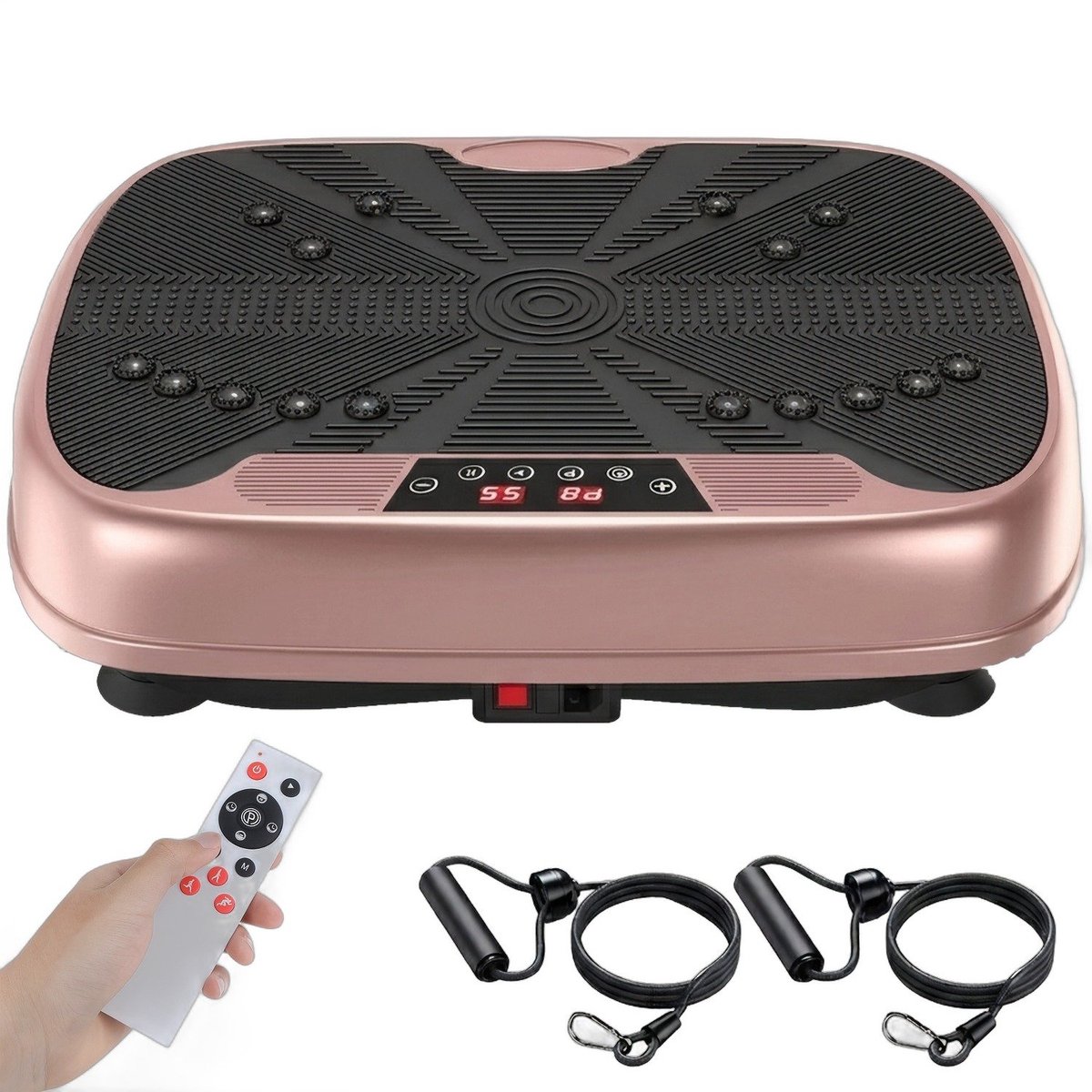 Currero Vibration Plate - Trilplaat Fitness - Vibratieplaat - Trilplaat - Fitnessapparaat - Bloedsomloop - Thuis Trainen