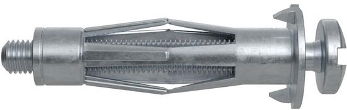 Metalen holle pluggen met metrische schroef voor holle wanden 5 x 37 mm - 25 stuks
