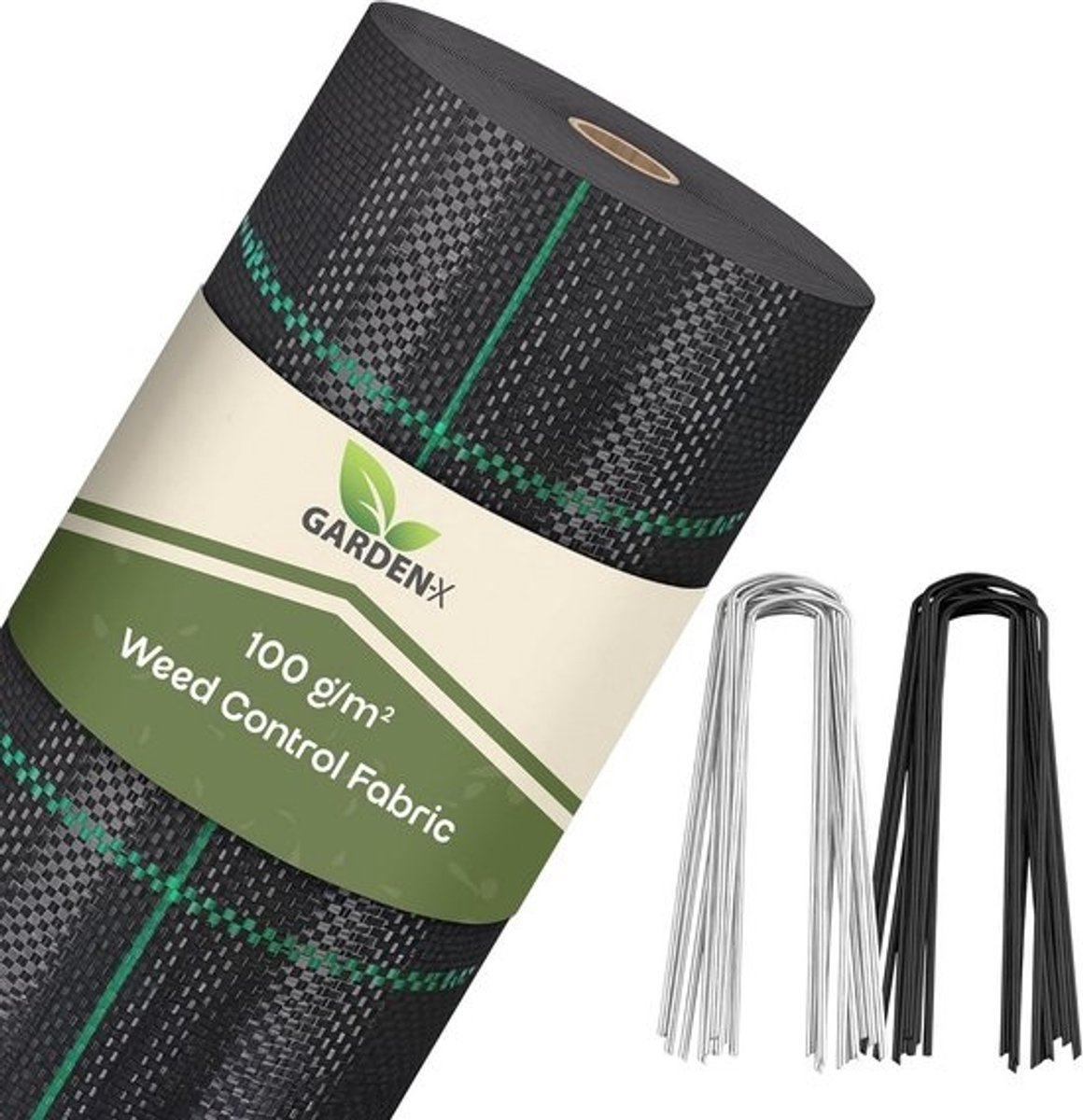 Sterk Onkruiddoek 60m² met 50 Ankers - Waterdoorlatend Bodemdoek voor Tuin en Bestrating
