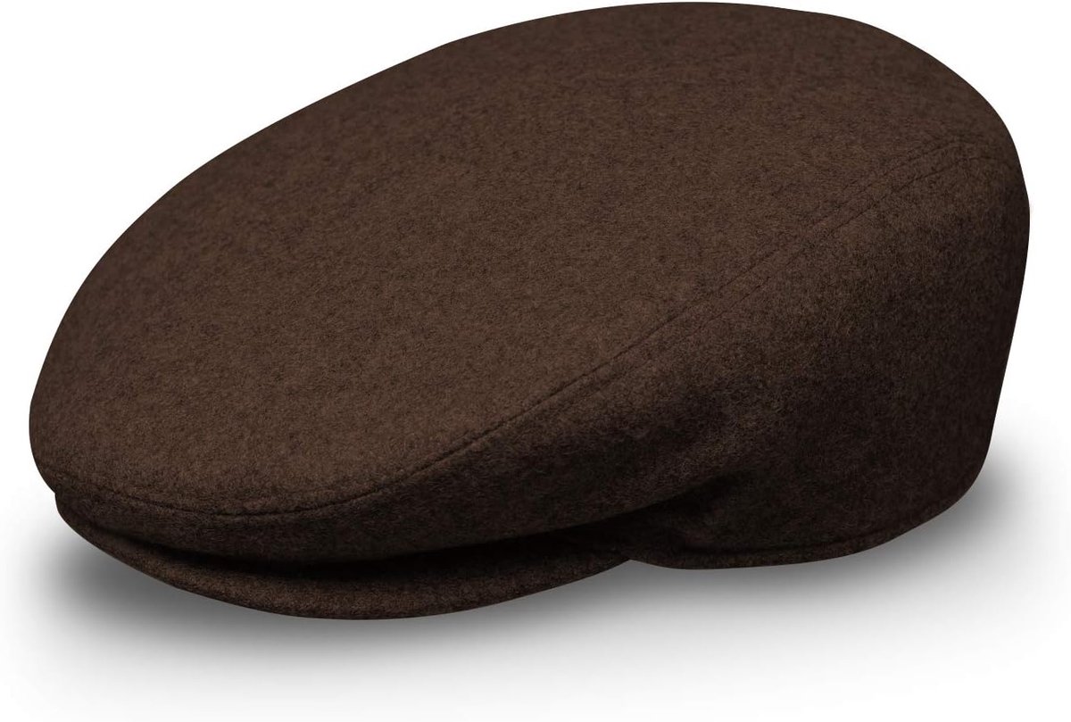 Fiebig Flatcap voor dames en heren | Pet met binnenvoering voor de lente, de herfst en de winter | platte sportmuts Made in Italy | Muts in vele kleuren en maten