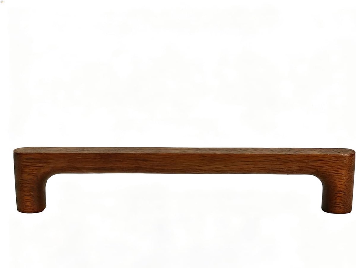 Ladegrepen, handgrepen, walnoot, originele houten lade-knoppen trekken handgrepen voor keukenkasten, commode, meubels, 160 mm gatafstand