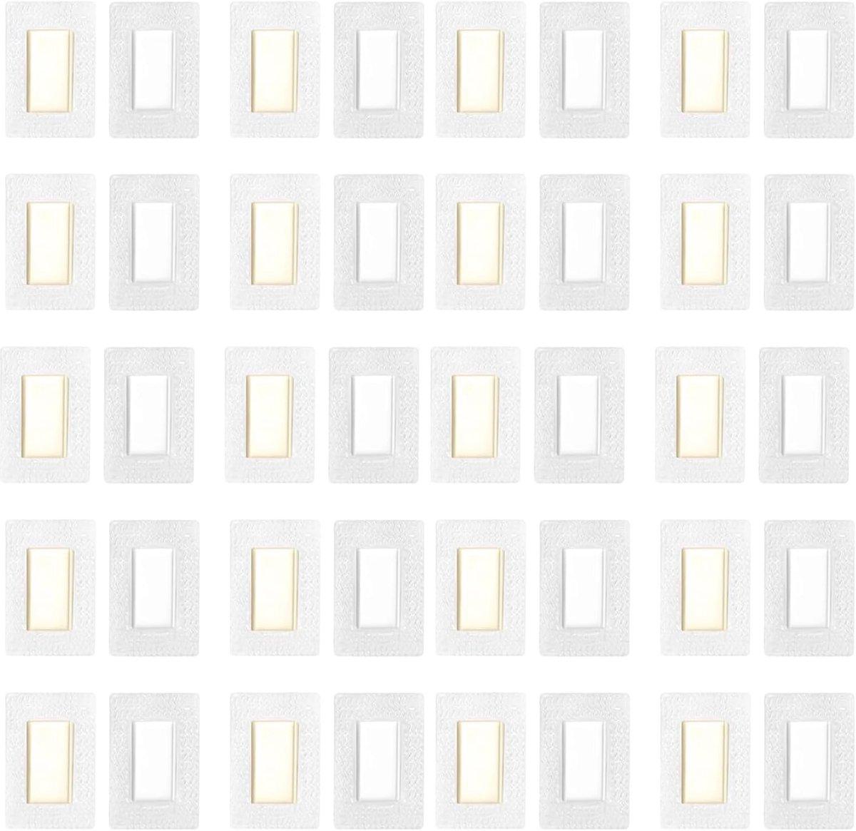 40 stuks magneten om in te naaien, magnetische knopen om aan te naaien, sterke magneetsluiting, tas, verborgen magneetknopen, mini-naaien, magneetknop, waterdicht, voor gordijnen, kleding, leer