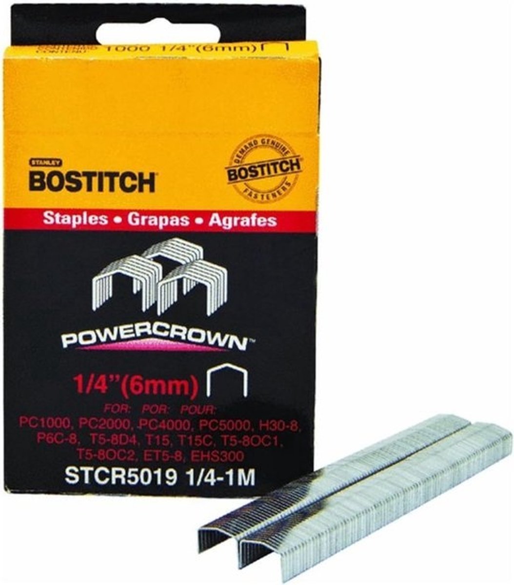 Set van 5000 Stuks 1/4 Inch Power Kroon Nietjes voor Nietmachine