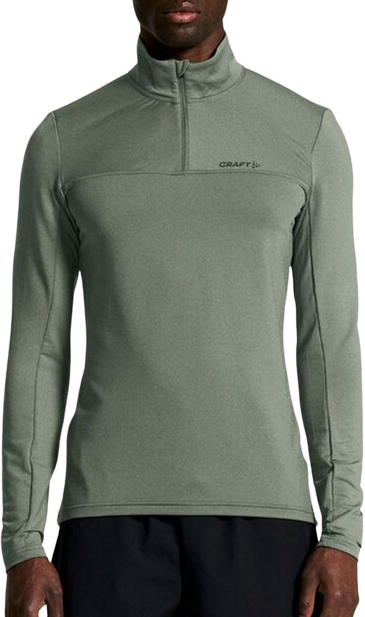 Craft Gain Midlayer Longsleeve Heren Leaf Groen