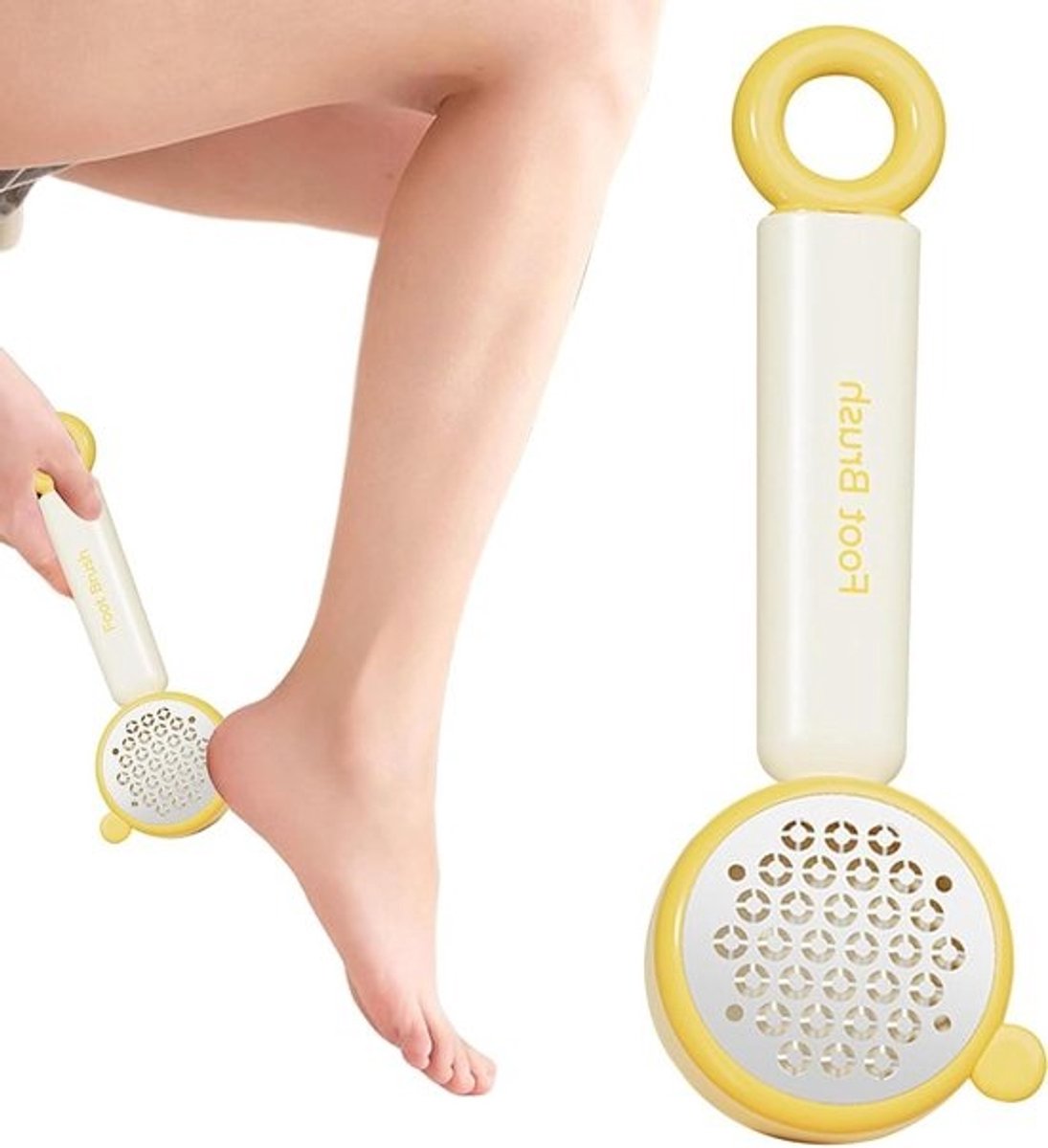 Foot File - Portable And Double-Sided Calluses Grater | Foot Scrubber And Grater File For Removing Calluses - For Women Men Adults Family Friends