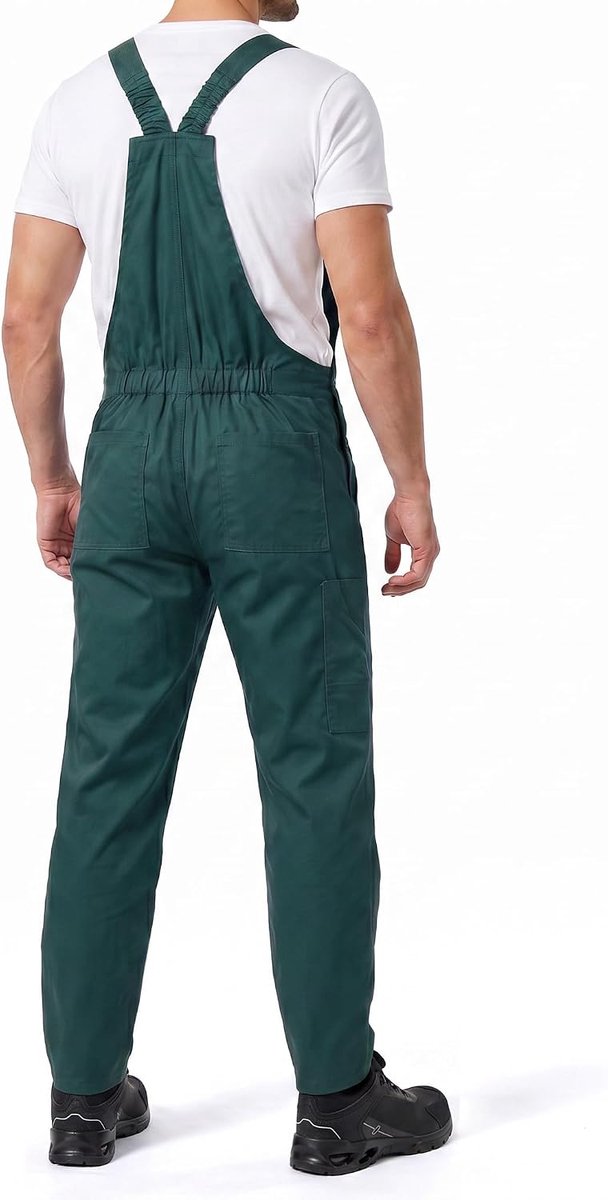 Pluton Werkbroek voor heren, werkbroek met multifunctionele zakken, beschermende tuinbroek, lang — afbeelding 2