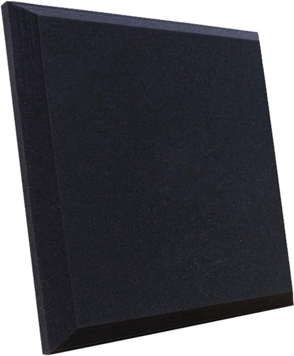 Geluidsisolatie Schuim - Akoestische Panelen - Studio Verbetering - Zelfklevend - 10 Stuks - Zwart