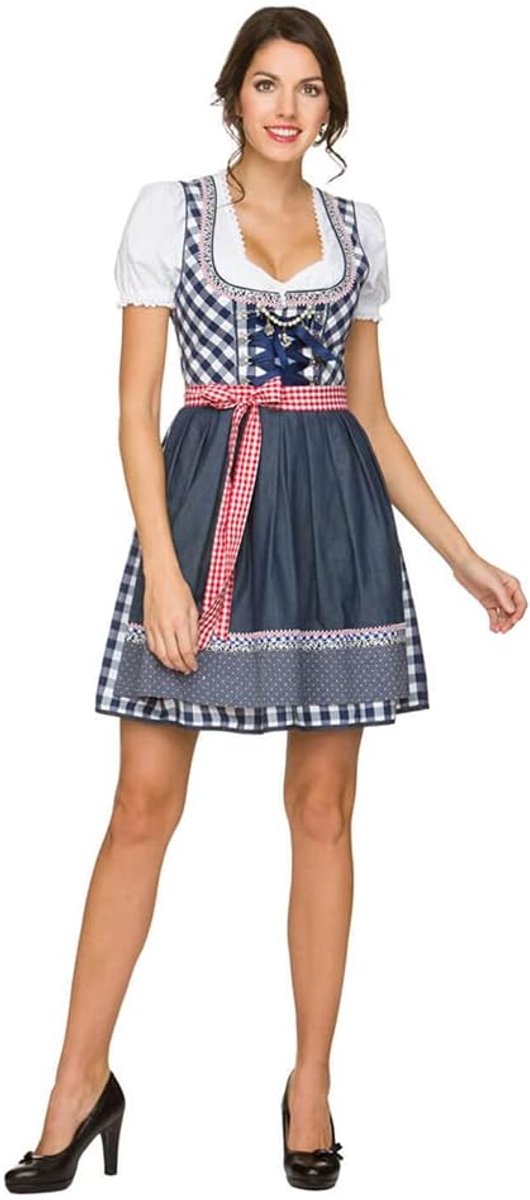 Oktoberfest-kostuum voor dames, Duitse traditionele Oktoberfest-outfits, dirndl-jurk, carnaval, Halloween, bar, serveerster, cosplay, biermeisje, meisje, verkleedjurk, dienstmeisje,