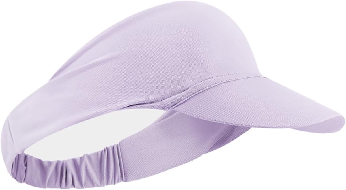 Cap voor dames, elastische opvouwbare zonneklep, zonnehoed, ademend en zweetabsorberend, tennispet voor golf, outdoor, uniseks