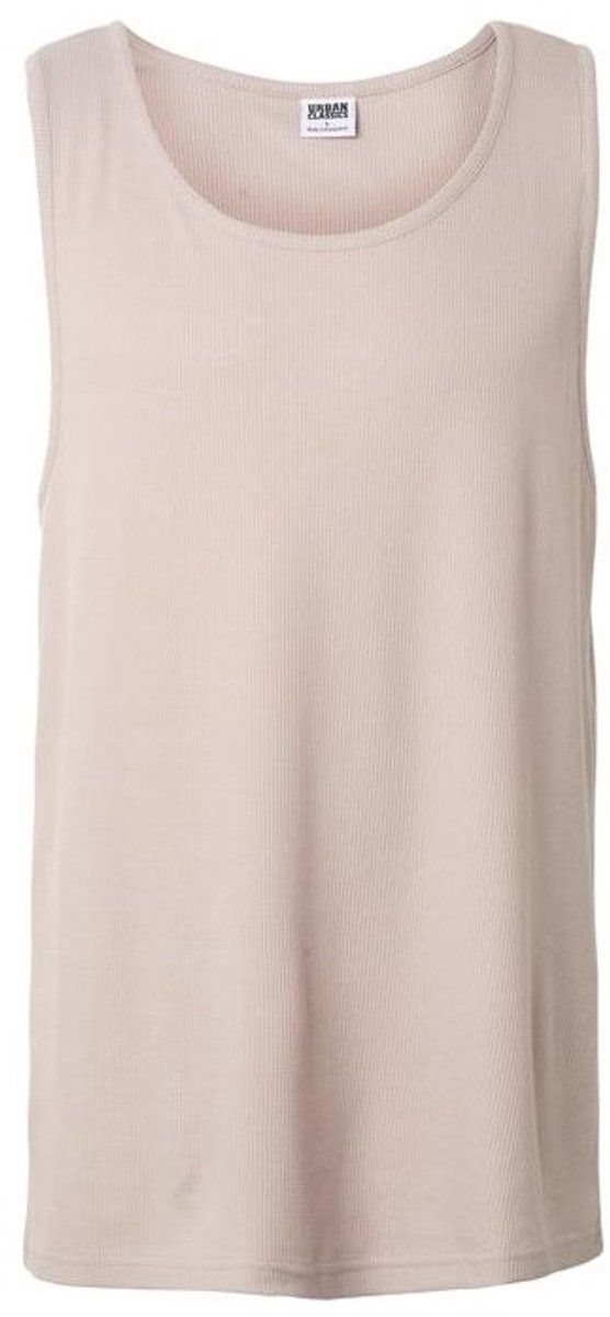 Urban Classics Mouwloos tanktopje met wafelstructuur TB8203 Grijs