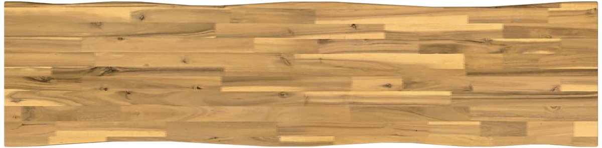 vidaXL Rechthoekig - Tafelblad - 140 - x - 40 - x - 3,2 - cm - Rechthoekig Witgewassen