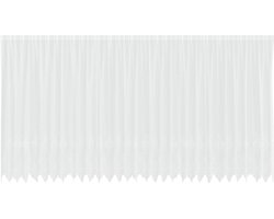vidaXL - Lacegordijn - Wit - 200 - x - 750 - cm - Polyester
