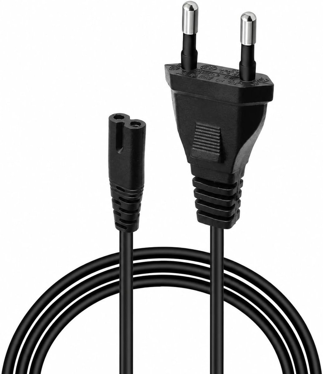 2-polige netsnoer met eurostekker C7 voor JBL PartyBox 110,310,710