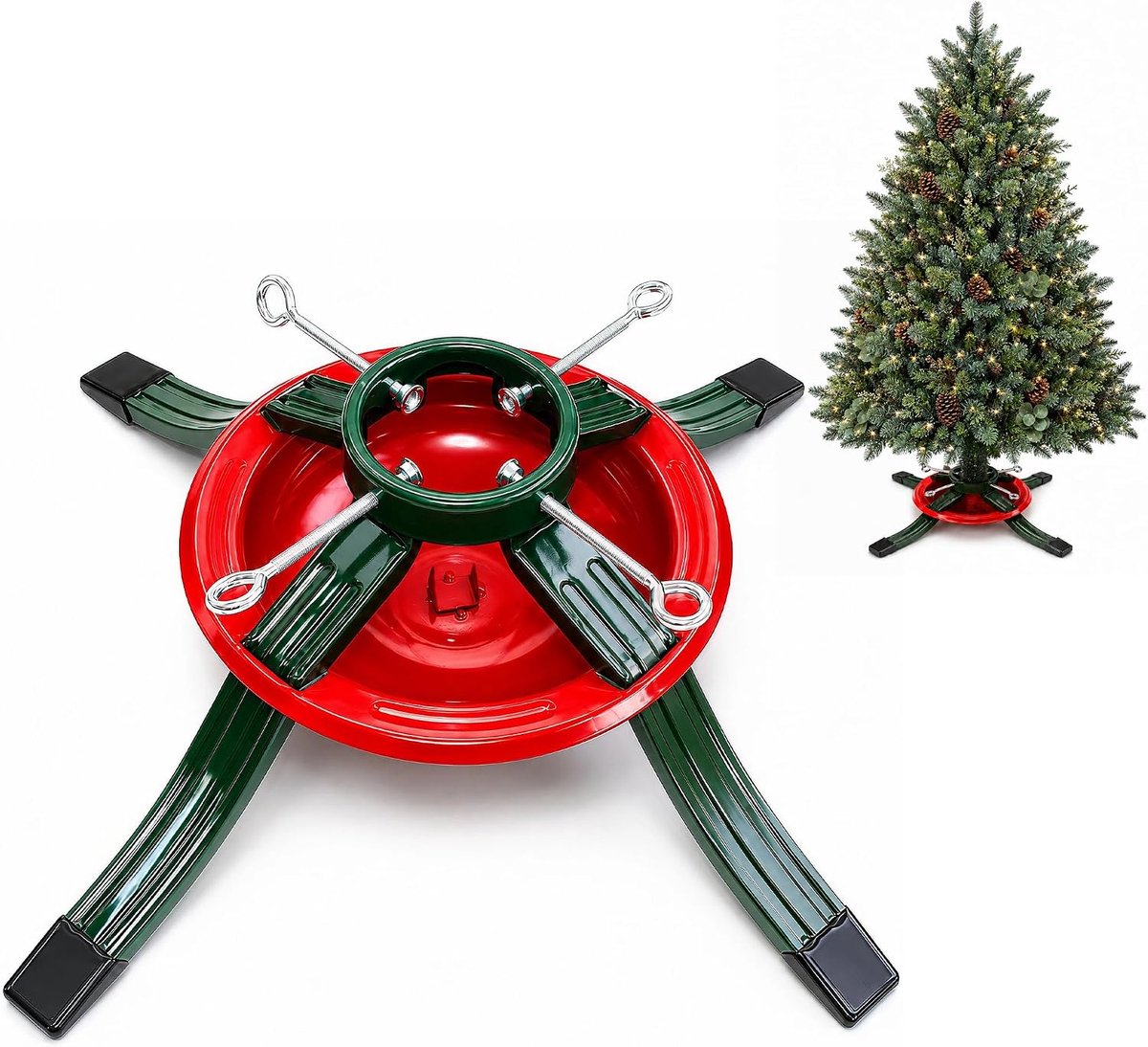Kerstboomstandaard, verstelbaar, diameter 8-14 cm, voor