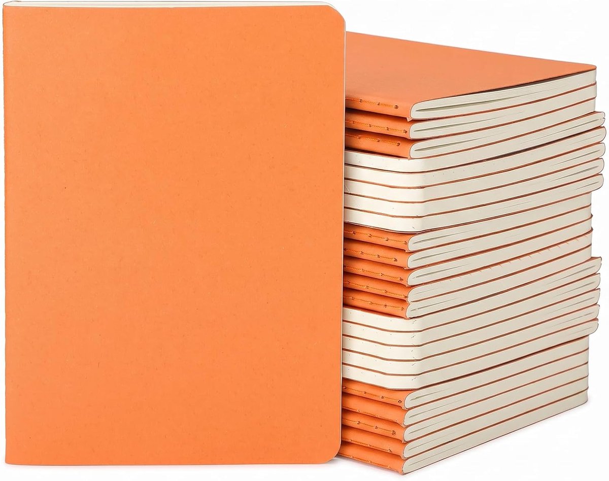Dotted Softcover, Notebook met Zachte Kaft, 30 vellen, 100 g/m²