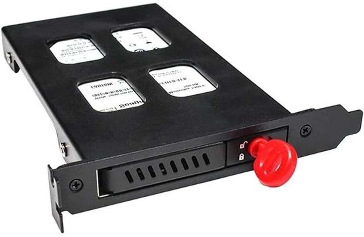 Harde Schijf Bay - Docking Station HDD - Data Opslag - Hot Swap Functionaliteit - 25 inch - Zwart