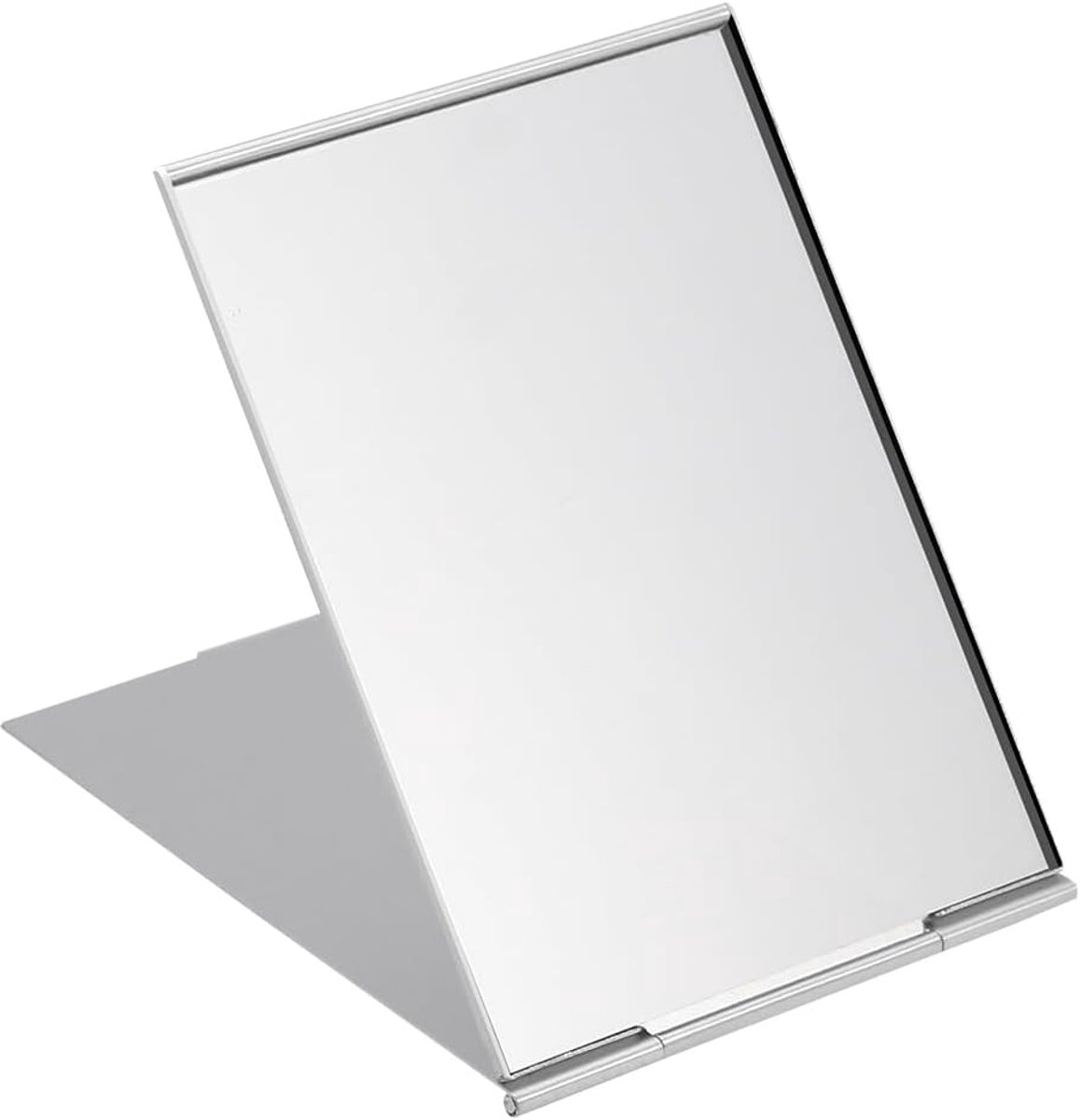 Dailygoods- Reisspiegel opvouwbaar - Zakspiegel - Draagbare spiegel - Make-up spiegel - Compact design - Hoogwaardig materiaal