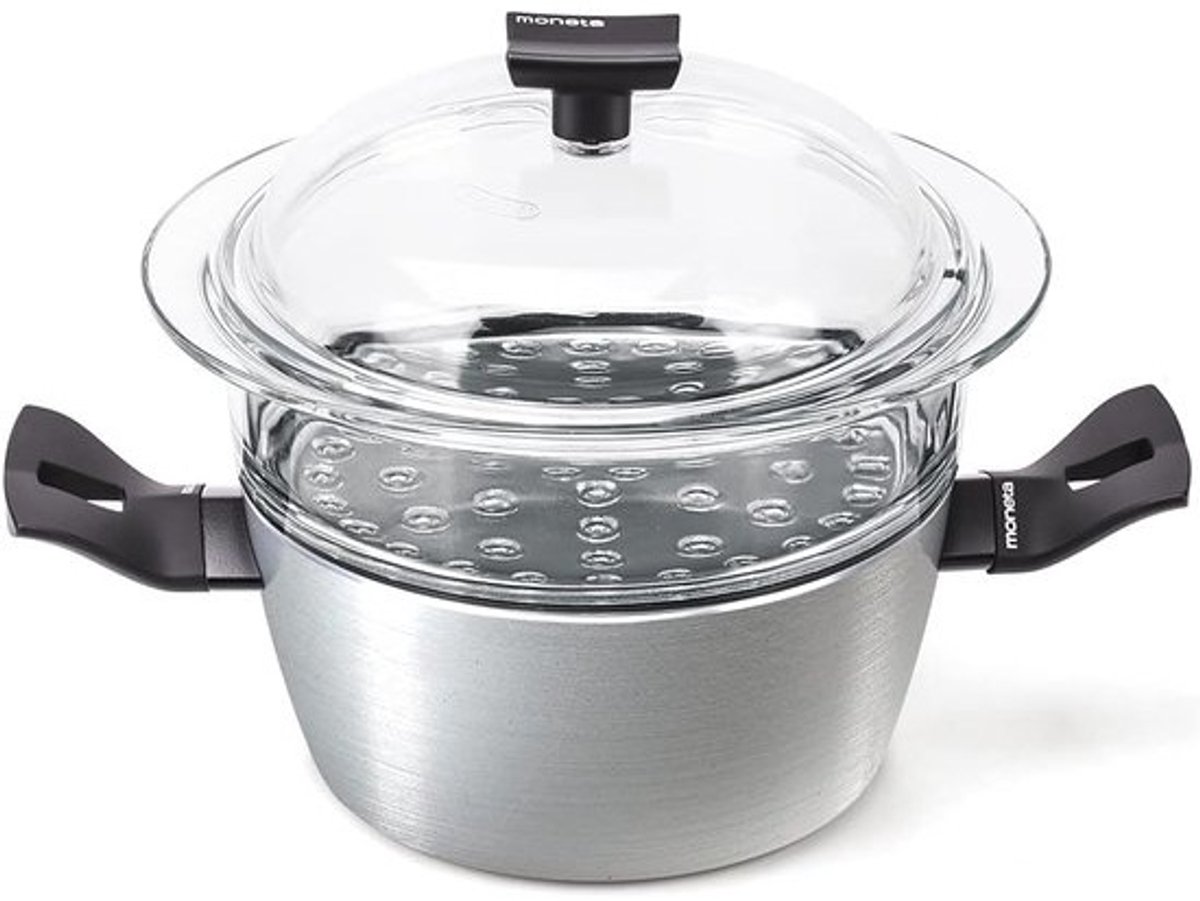 Moneta Steamer Base 20 cm 2,5 Liter Aluminium