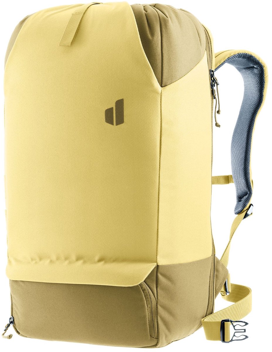 deuter vrijetijdsrugzak rugzak met laptopvak Utilion 34 + 5 Backpack Barley - Roots Lichtgeel