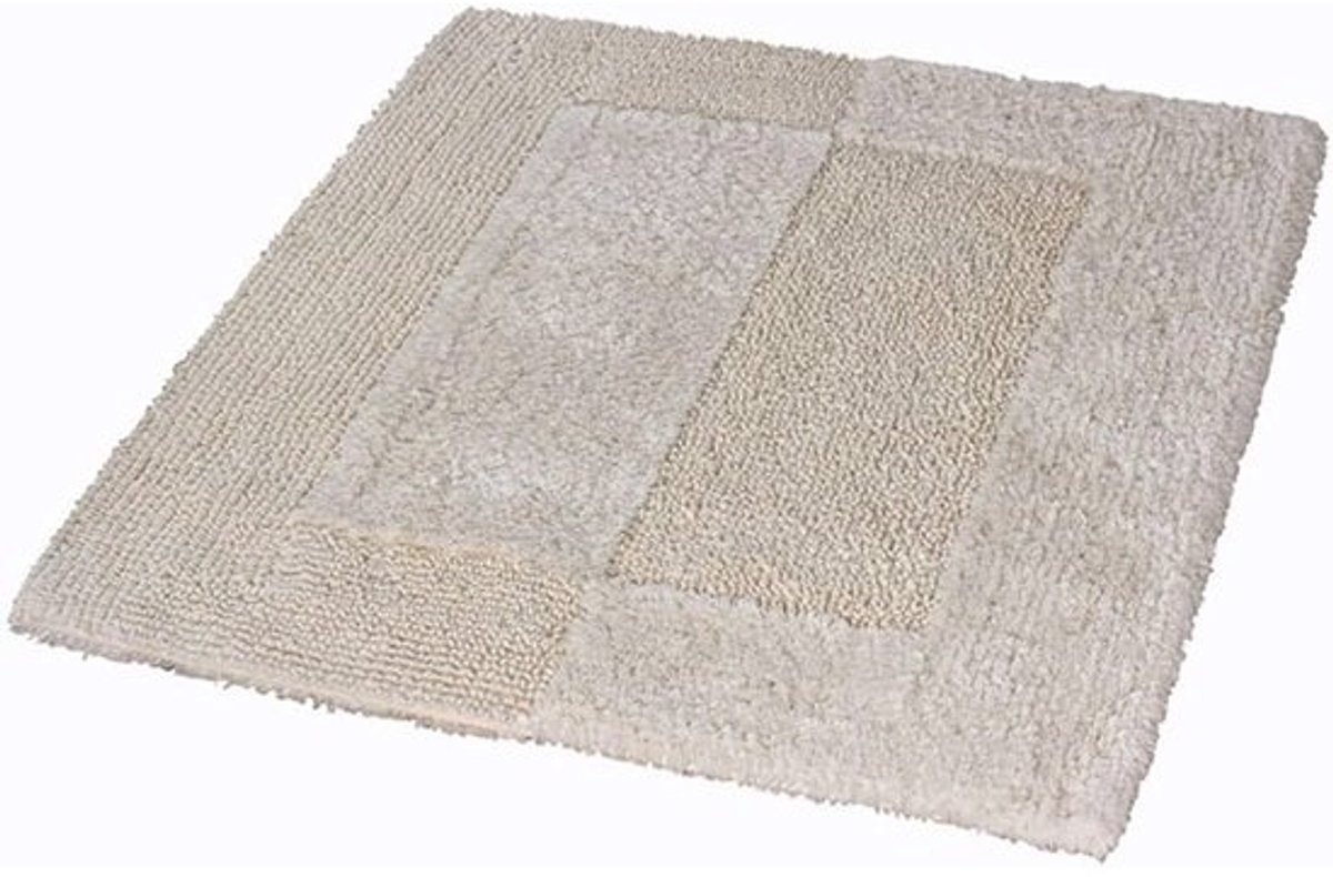 Havanna badtapijt - natuurlijk katoen - 1 stuk - 55 x 65 cm