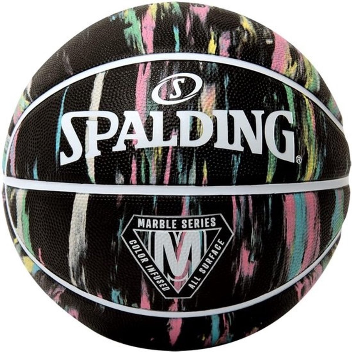 Pastel Basketbal Maat 5 – Marble Design