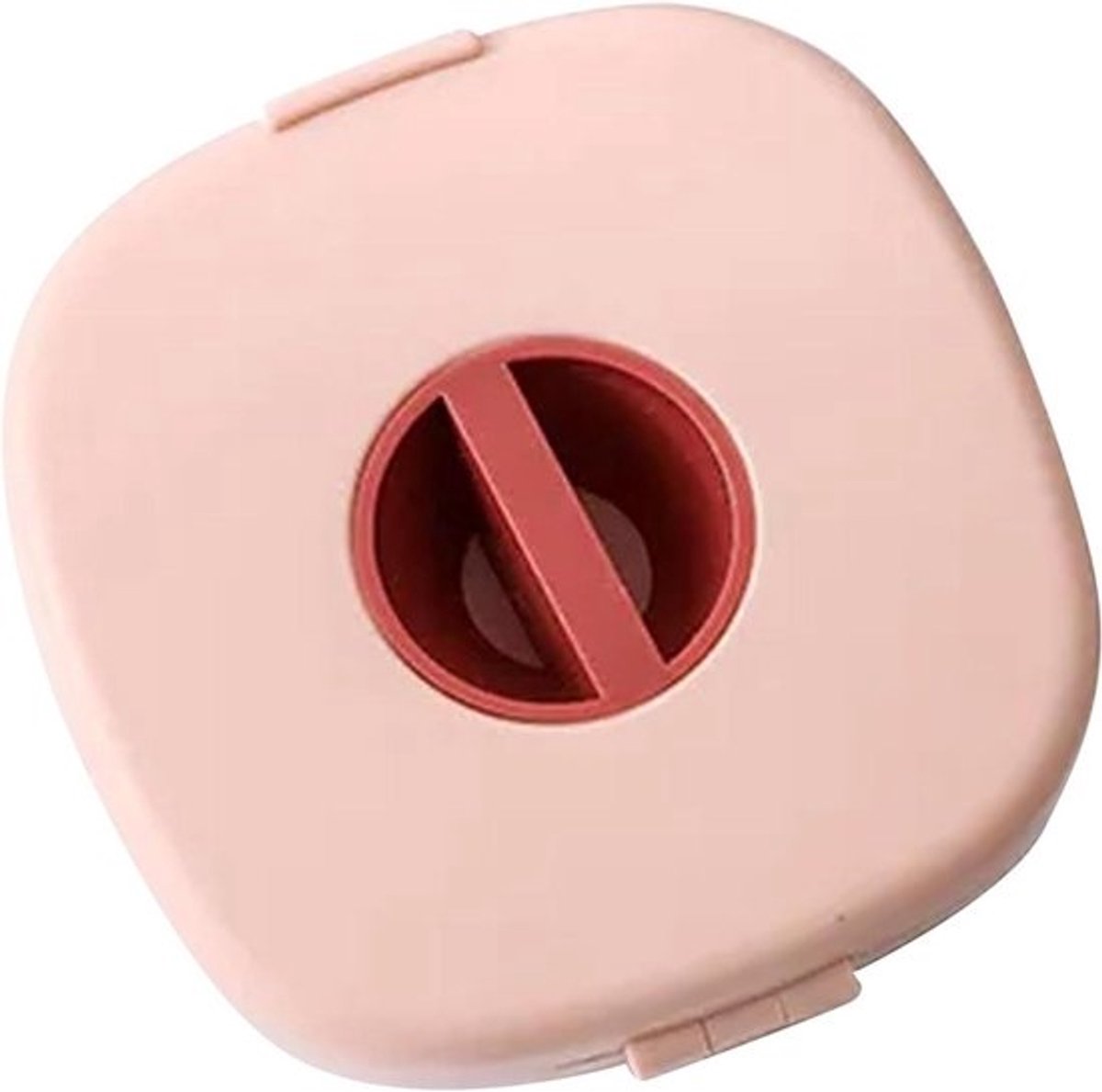 Oplaadkabel Oproller - Kabel Organizer - Kabel Beheer - Ingebouwde Telefoonstandaard - 7.2x7x1.5cm - Roze