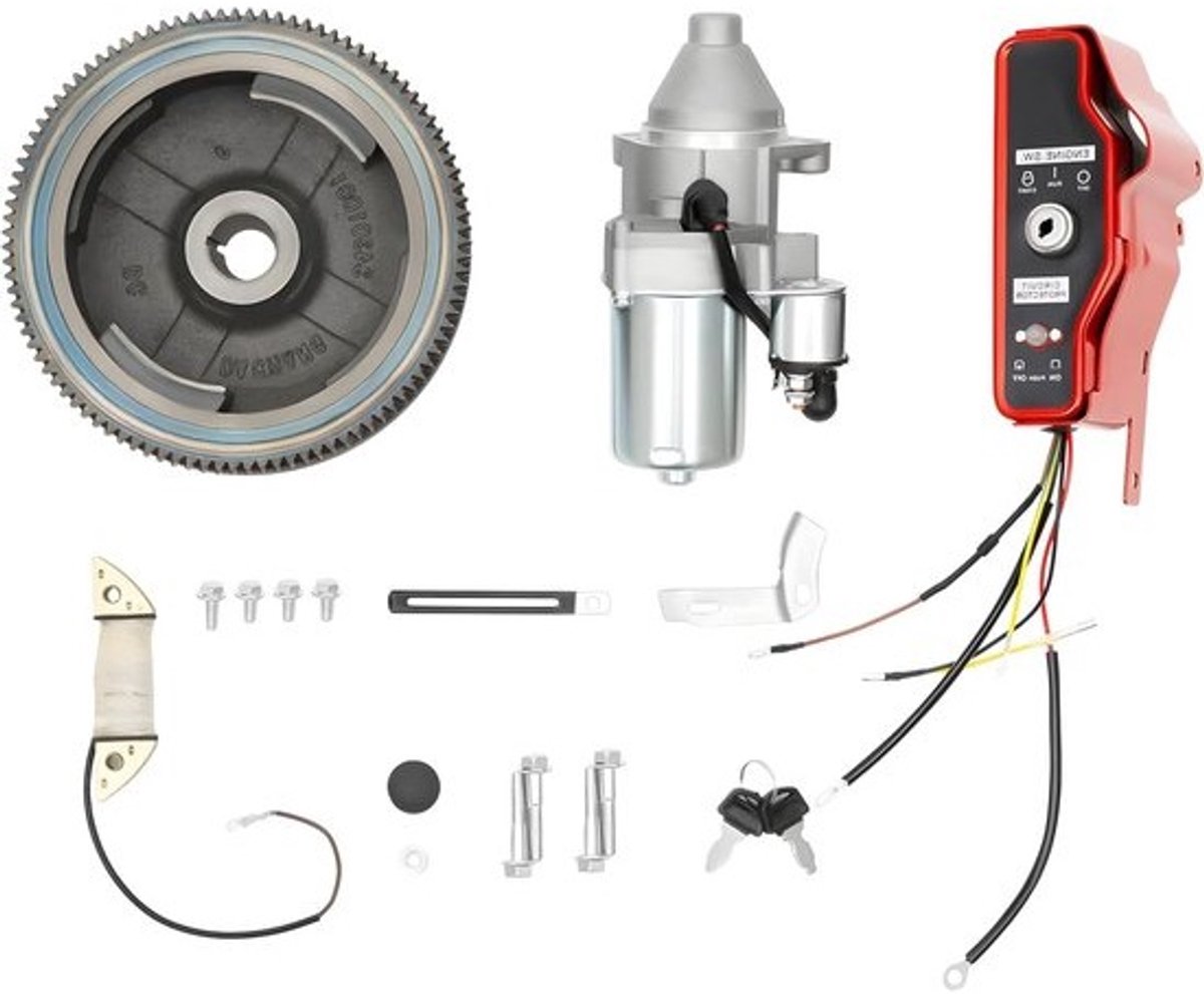 Elektrische Start Kit - Vliegwiel Starter - Motor Starten - Directe Vervanging - 24.5 x 19.5 x 28.5 cm