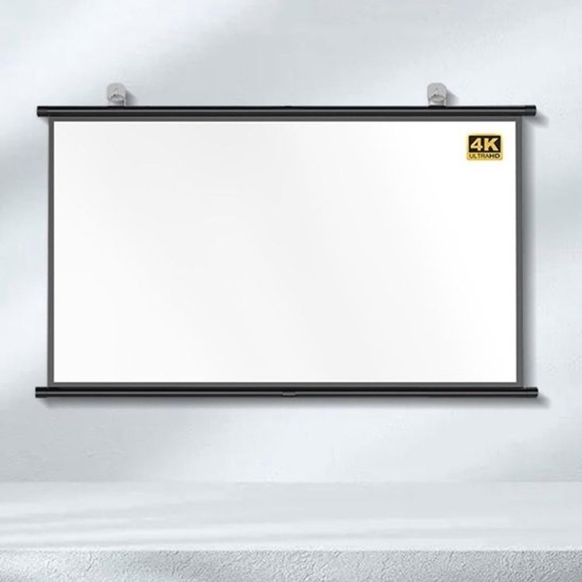 Projectiescherm - Filmscherm - Home Cinema - Draagbaar Ontwerp - 40 Inch - Zwart