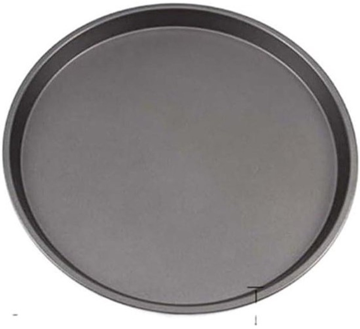 Pizzaplaat - Bakvorm - Pizza Bakken - Antiaanbaklaag - 23-30 cm - Zwart