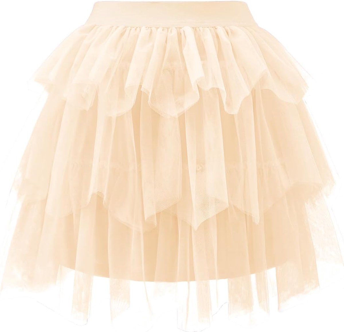Tule rok voor vrouwen volwassenen elastische taille gezwollen knielengte tutu rokken meisjes ballet Halloween kostuum pluizige tutu