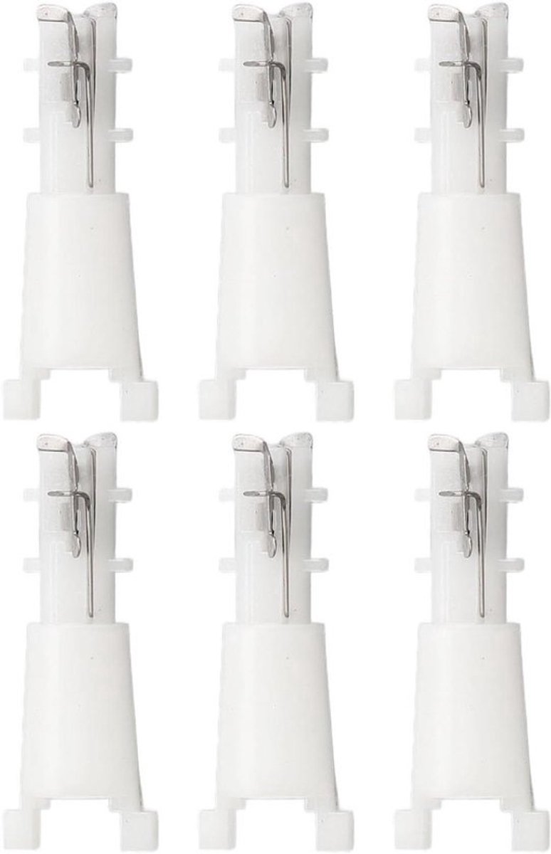 Vervangende Trimkoppen - Neushaar Trimmer - Persoonlijke Verzorging - Roestvrij Staal - 20 Stuks - Zilver
